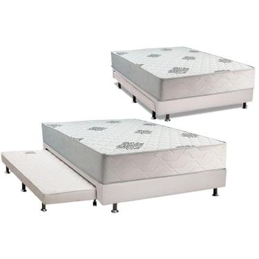 Imagem de Cama Box c/ Aux Conjugado Casal Inovaflex Comfort Premium 138x188