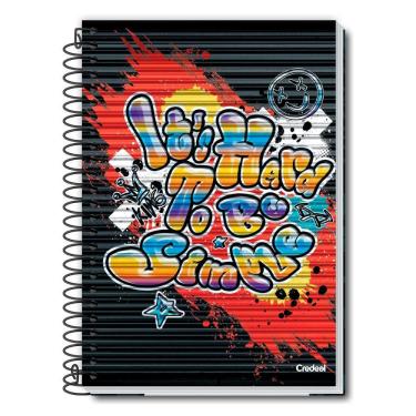 Imagem de Caderno Universitário Masculino My Collection 16 Matérias Credeal diverso