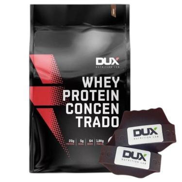 Imagem de Whey Protein Concentrado Cookies 1,8Kg  + Luva - Dux-Unissex