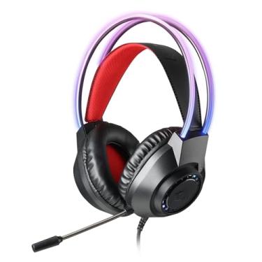 Imagem de Headset Gamer Redragon Scream RGB Com Fio Preto