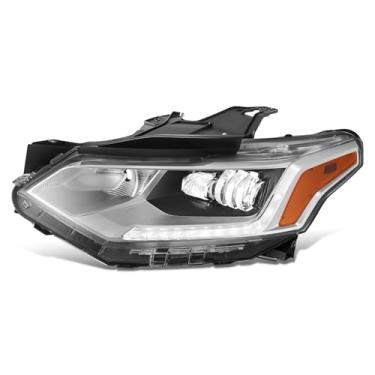 Imagem de DNA MOTORING Lâmpadas de farol LED DRL estilo original do lado do motorista, compatíveis com Chevy Traverse 2018 2019 2020 2021; serve apenas para modelos de faróis de LED de fábrica, GM2502548