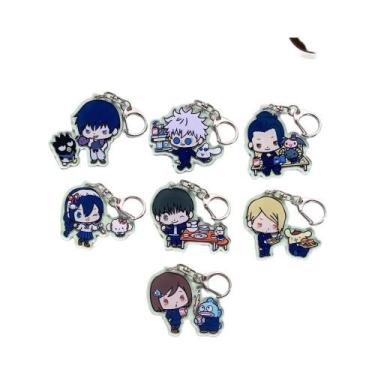 Imagem de Chaveiro Acrílico De Anime Jujutsu Kaisen, Charme Fofo Para Bolsa, Pin