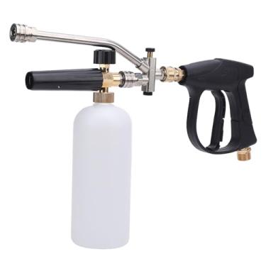 Imagem de Cosiki Pulverizador de Espuma, Kit de Canhão de Espuma para Lavador de Pressão Com Capacidade de 4000 PSI 1L Com Interface de 2 Conectores Bocal de 1/4 de Polegada para Motocicletas