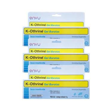 Imagem de Kit 3 Mata Barata Gel Seringa K Otrhine dura 3 Meses ENVU