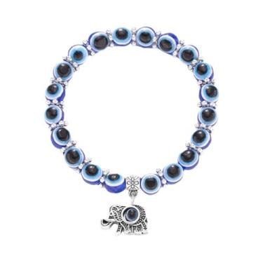 Imagem de Pulseiras Olho Grego Azul Para Homens E Mulheres, Joias Turcas Artesan