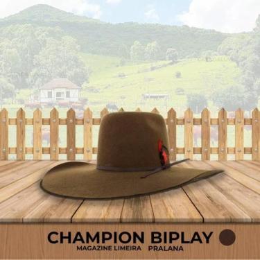 Imagem de Chapeu Aba 13 Pralana Orinal Champion Biplay Marrom Tem - 61 - PRALANA