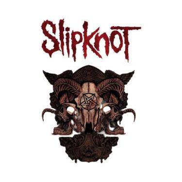 Imagem de Pôster De Capa De Álbum Slipknot Heavy Metal Rap-Metal Em Tela Para Fã