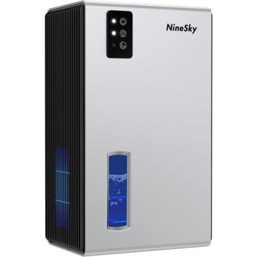 Imagem de Deshumidificador NineSky 2.8L para 93 m² con Apagado Automático y Luz 