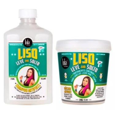 Imagem de Kit Máscara + Shampoo Lola Cosmetics Liso, Leve e Solto-Unissex