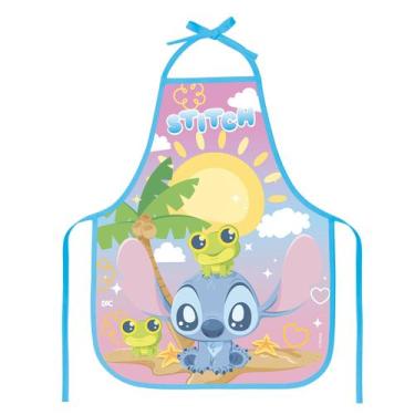 Imagem de Avental Escolar Infantil Stitch Dac