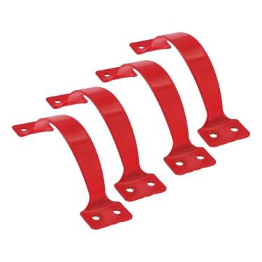 Imagem de Stgfyxgs Conjunto de 4 Peças de Puxadores para Escada, Peças de Reposição, Pega Segura, Acessórios de Ferro, Puxadores, Puxadores para Portas de Parque