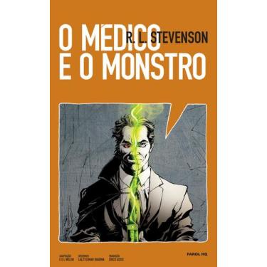 Imagem de Livro - O médico e o Monstro em quadrinhos