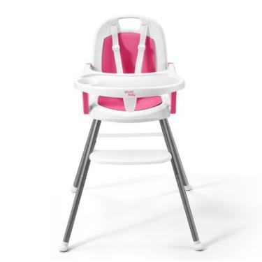 Imagem de Cadeira de Alimentação Berry 3 em 1 Rosa Multikids Baby - BB390OUT [Remanufaturado] BB390OUT