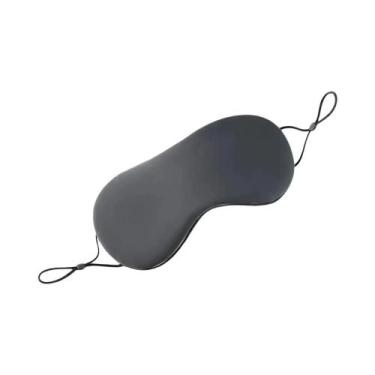 Imagem de Máscara De Dormir De Seda Gelada De Uso Duplo Ajustável Quente E Fria 