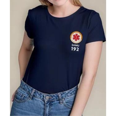 Imagem de Camiseta Camisa Algodão Feminina Masculina Adulto Uniforme Profissiona