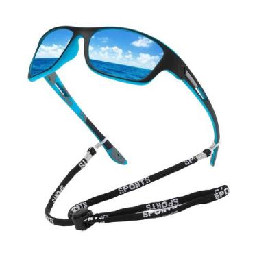 Imagem de Óculos De Sol Polarizados Para Pesca Masculinos UV400, Óculos Clássico