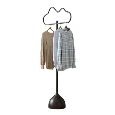 Imagem de Cabide de roupas para corredor, quarto, cabeceira, nuvem, cabideiro, cabideiro, cabideiro, cabideiro, cabideiro, cabide de cama, suporte de chapéu de varão, preto