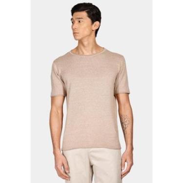 Imagem de Tricot Aramis Manga Curta New Blend Cáqui-Masculino