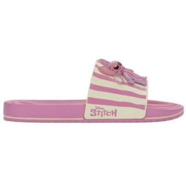 Imagem de Chinelo Infantil Disney Slide Stitch Angel Menina Grendene-Feminino