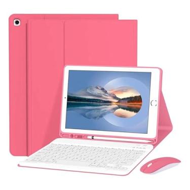 Imagem de Kit Capa para Samsung Galaxy Tab A9 : Capa para Tablet + Teclado + Mouse