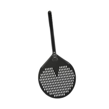 Imagem de YWJLQH Pá de Pizza para Forno, Redonda, em Liga de Alumínio, Ideal para Virar Pizzas, Pães, Queijos, Panquecas E Massas, Style D