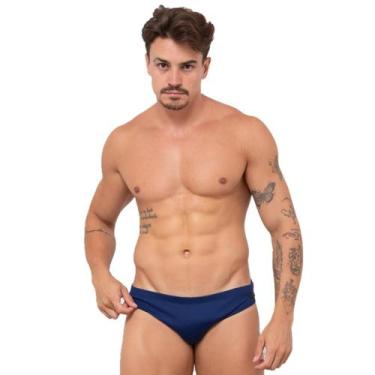 Imagem de Sunga Cavada Sunset J Wilas Beachwear - J.Wilas, Azul marinho, G