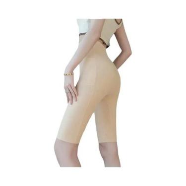 Imagem de Leggings Femininas plus Size De Cintura Alta Com Bolso, Shorts Elástic