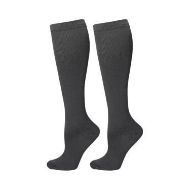 Imagem de Meias De Compressão Unissex Para Varizes, Golfe, Rugby, Corrida, Camin