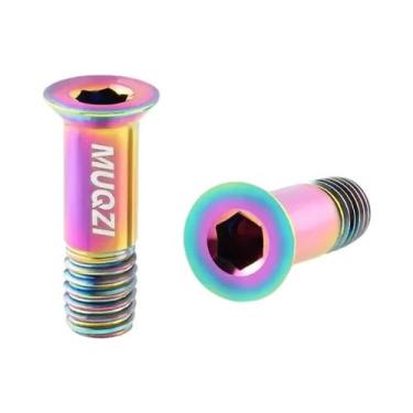 Imagem de Parafusos De Roldana De Câmbio Traseiro M5 Em Liga De Titânio (2 Peças