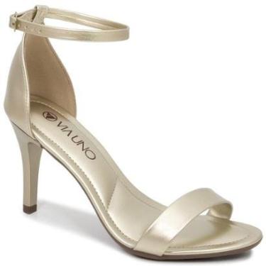 Imagem de Sandália Salto Fino Calcanhar Fechado Fivela Via Uno 873002-Feminino