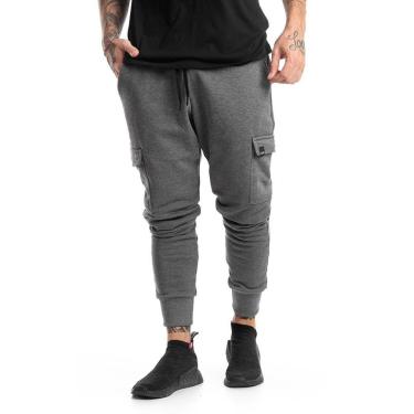 Imagem de Calça Moletom Cargo Masculina-Masculino