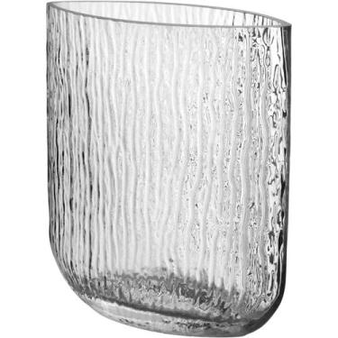 Imagem de VASO DECORATIVO ENFEITE CASA HOME&CO VIDRO 21x18x8cm TRANSPARENTE