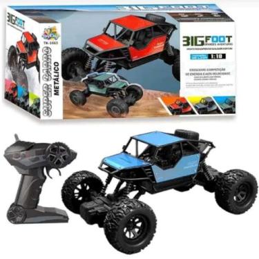 Imagem de Carro Rc Off Road Infantil Brinquedo Entrega Rápida - Kizumba