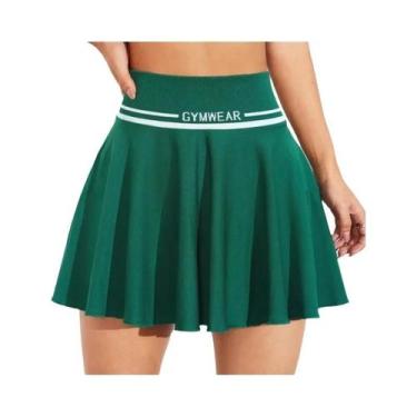 Imagem de Saia Esportiva Mini Sem Costura Para Mulheres, Roupas De Yoga E Fitnes