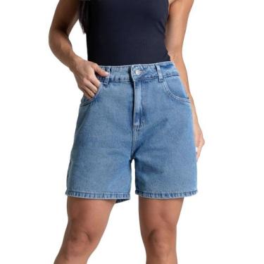 Imagem de Shorts Jeans Sawary - 282467 - Azul médio 40, Azul, 40