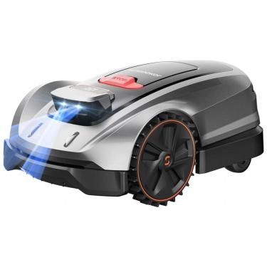 Imagem de Cortador de Gramado Robô SUNSEEKER X3 Plus Cinza Prata - Sem Fio, AI+RTK, Até 1200 m², 6 Zonas, Mapeamento Inteligente