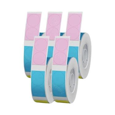 Imagem de Etiquetas Adesivas De Papel Térmico Transparente E Impermeável Para Im