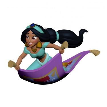 Imagem de Ornamento Hallmark Keepsake 2025 Disney Aladdin - O tapete Mágico de Jasmine, Decoração...