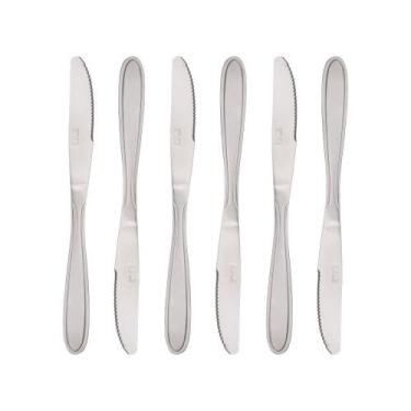 Imagem de Conjunto 6 Facas para Sobremesa Gastro Aço Inox Lyor