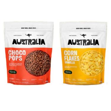 Imagem de ChocoPops Chocolate e CornFlakes Australia Sweet Vanilla de 200g-Hart'