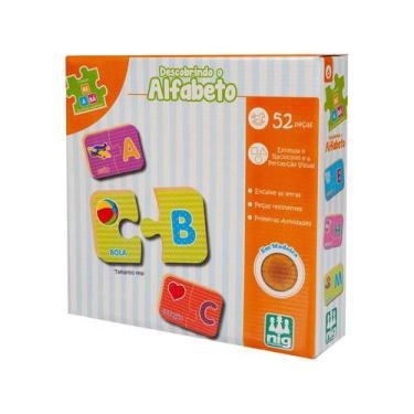 Imagem de Jogo Educativo Descobrindo O Alfabeto Coleção Be A Bá - Nig Brinquedos