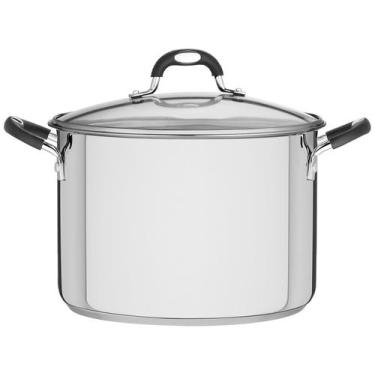 Imagem de Caldeirão Tramontina Solar Silicone em Aço Inox com Fundo Triplo com T