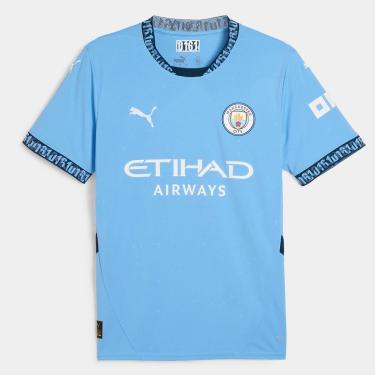 Imagem de Camisa Manchester City Home 24/25 s/nº Torcedor Puma Masculina-Masculino