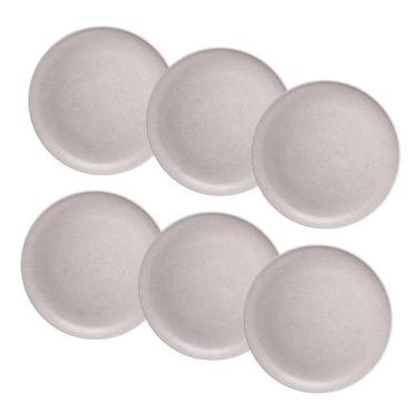 Imagem de Jogo 6 Pratos Raso Em Fibra De Pinho E Pp Pine 27cm Wolff