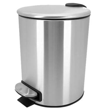 Imagem de Lixeira Inox 5 Litros Com Balde Removível - Mimo Style