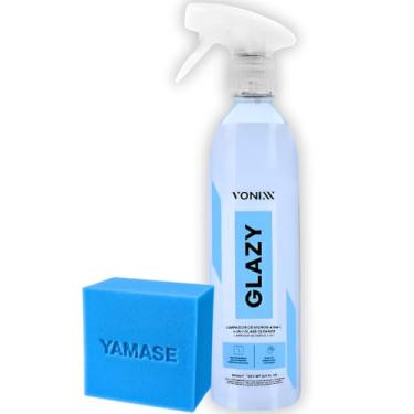 Imagem de Limpa Vidros 4 Em 1 Redutor Atrito Risco Glazy 500ml Vonixx