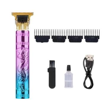 Imagem de Aparador De Cabelo Elétrico Recarregável USB T9 Para Homens, Máquina D