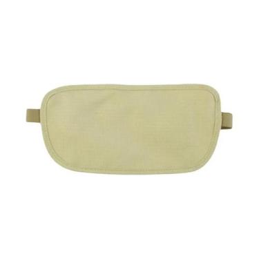 Imagem de Cinto de Viagem Invisível para Dinheiro, Passaporte e Carteira, Bege