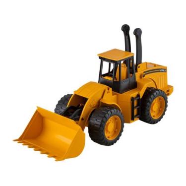 Imagem de Trator Carregadeira Still - Roma Jensen - - Roma Brinquedos, Amarelo, 