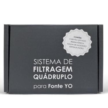 Imagem de Filtro Quádruplo com Carvão Ativado - Bebedouro Para Gatos YO (6 unid.